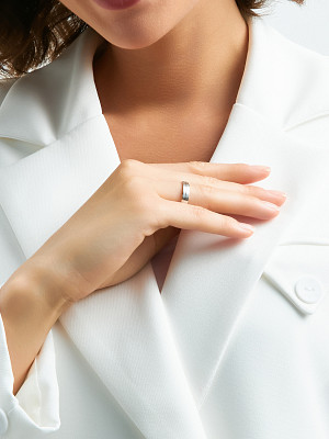 Обручальное кольцо КМ 424