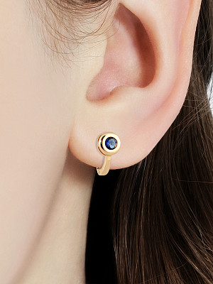 Детские серьги 12-1306-6