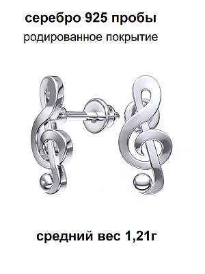 Серьги 6001855-00245