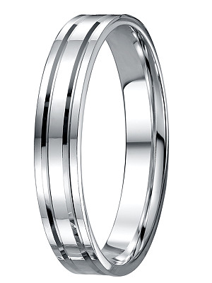 Обручальное кольцо ко-005