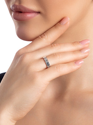 Обручальное кольцо ко-005